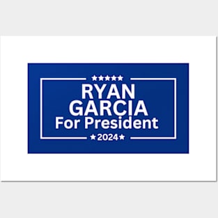 RYAN GARCIA For President trump 2024 keep america great  republican Posters and Art